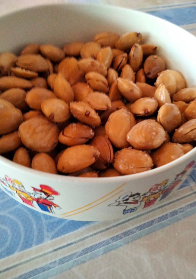 Una foto de Almendras fritas