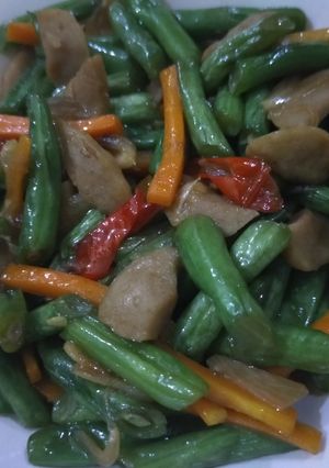 Foto resep Tumis buncis wortel baso