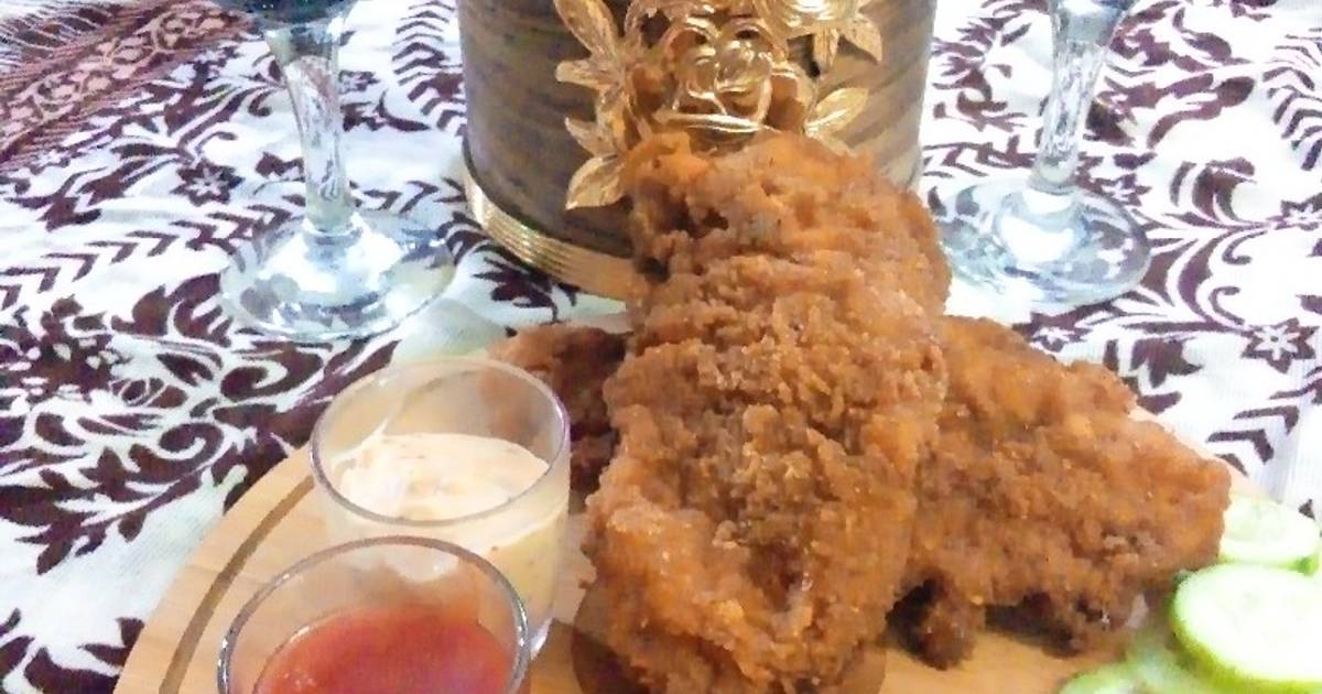 Al Baik Chicken Recipe By Wajiha Zafar Cookpad