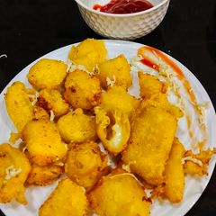 A picture of Easy Cheesy Pakoda.