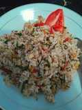 Nasi Goreng Iris Daun Jeruk Simple