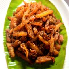 A picture of आलू भुजिया (Aloo bhujiya recipe in hindi).