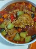 Vegetarian Ku Loh Meat sweet and sour