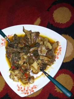 A picture of Pape soup.