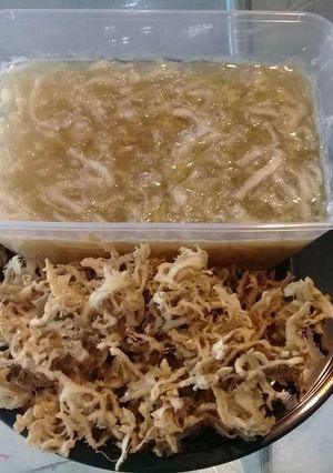 Hình của món Chè chân vịt.