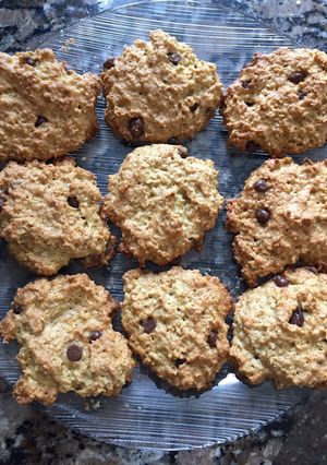 Una foto de COOKIES DE AVENA Y CHIPS🍪