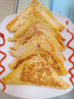 Foto resep (Seri Roti) French toast pizza (Bekal Sekolah Anak)