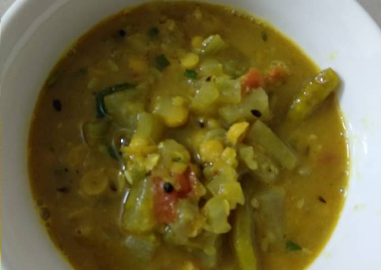 Lauki chana dal