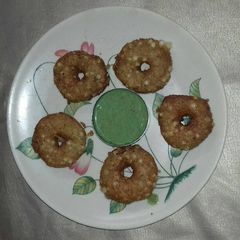A picture of Saabudaana cutlet.