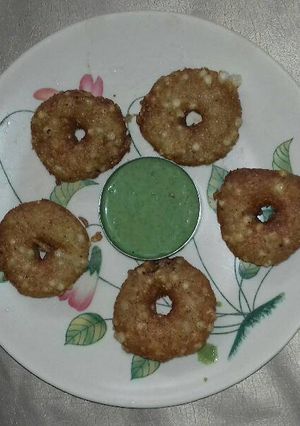 A picture of Saabudaana cutlet.