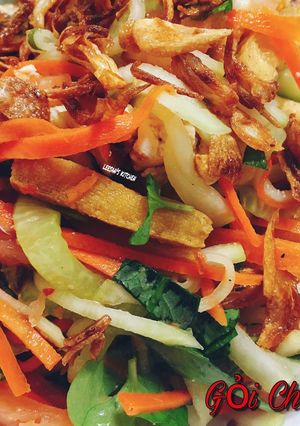 Hình của món Gỏi Chay.