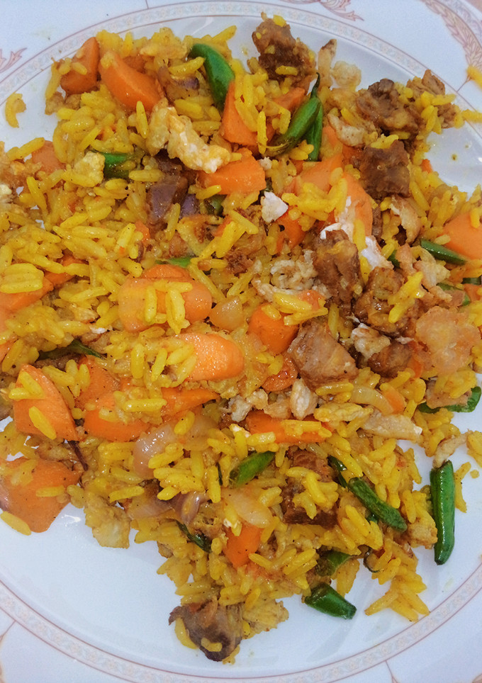 Chinese fried rice ainihin hoton girkin
