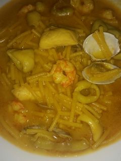 Una foto de Fideos guisados