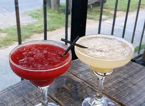 Una foto de Daiquiri de frambuesa o piña