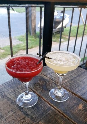 Una foto de Daiquiri de frambuesa o piña