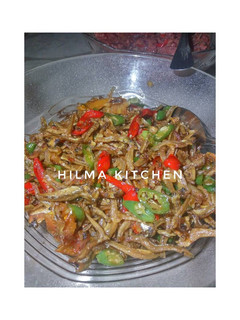Foto resep Teri asam manis pedas