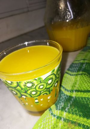 صورة لوصفة عصير المانجو