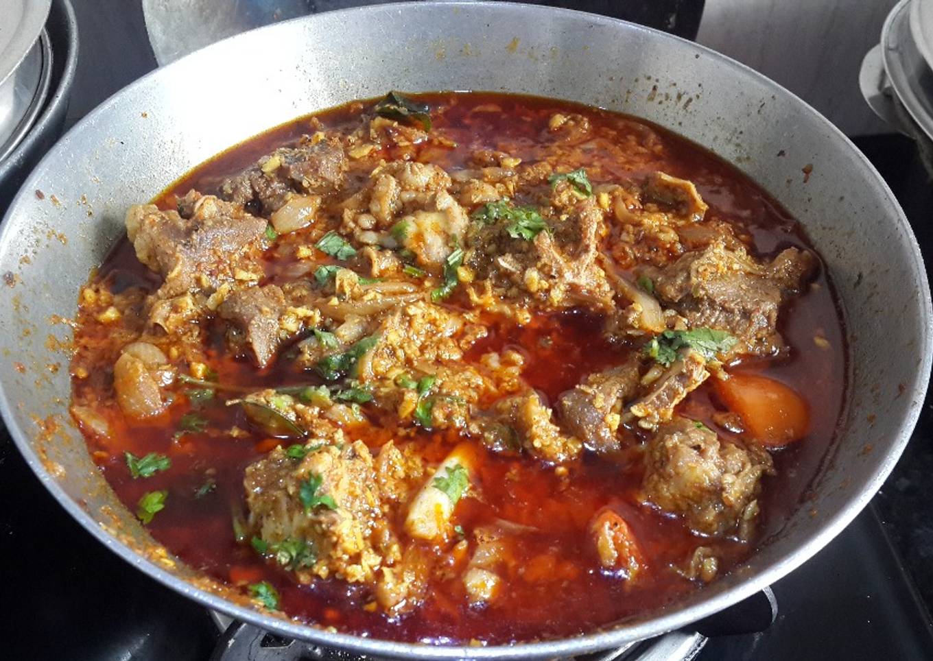 Maharashtrian Style Mutton Rassa