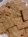 Cracker de harina de garbanzo