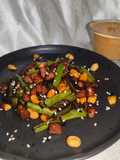 Cerdo en salsa satay