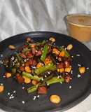 Cerdo en salsa satay