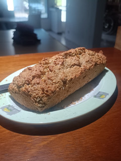 Una foto de Budín integral de naranja y avena súper húmedo