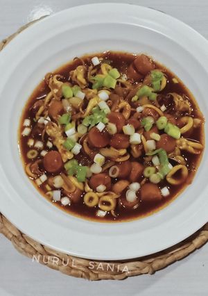 Foto resep Cumi Sosis Saus Mentega