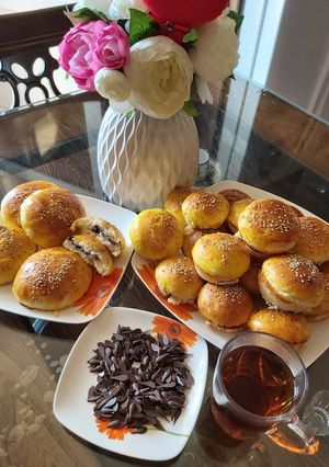 عکسی از دستور نون پنبه ایی شکلاتی