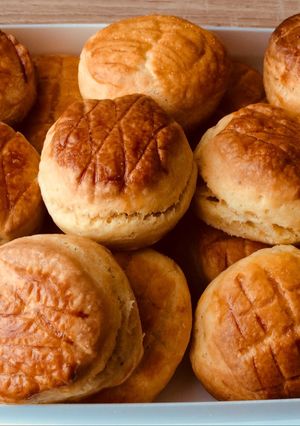 Lakodalmas pogácsa recept fotója
