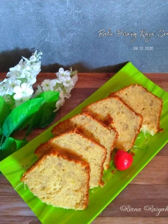 Cara Gampang Menyiapkan Resep #Bolu Pisang Raja Sereh mix pisang kapas enak banget yang Uenak Anti Ribet, Menggugah Selera