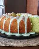 Pastel de caja con algunos trucos