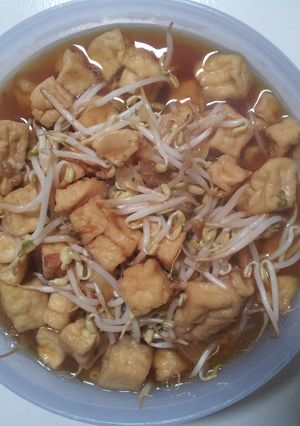 Foto resep Sayur tauge + tahu kecap