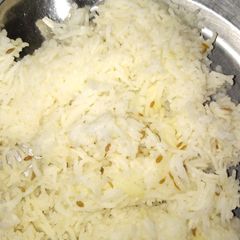 A picture of Jeera rice.