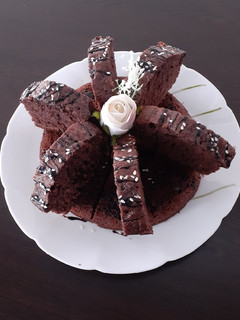 عکسی از دستور کیک کاکائویی 😋🍫