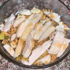 باستا وردية صحية بالدجاج 😍👌🏼-レシピのメイン写真