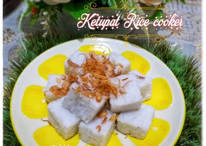 Ketupat Rice cooker praktis