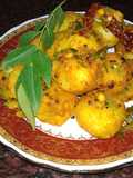 Healthy stuffed sooji balls