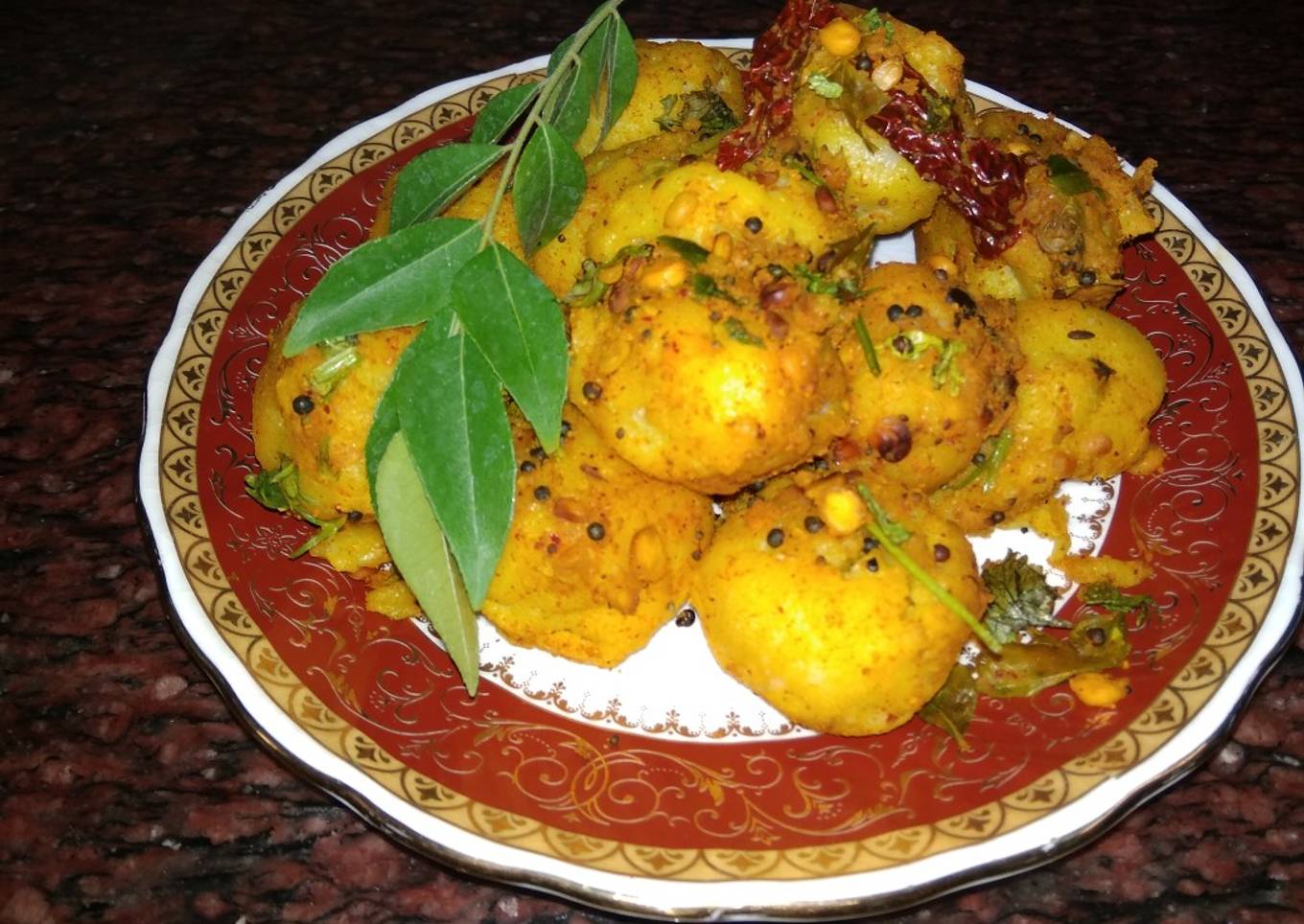 Healthy stuffed sooji balls