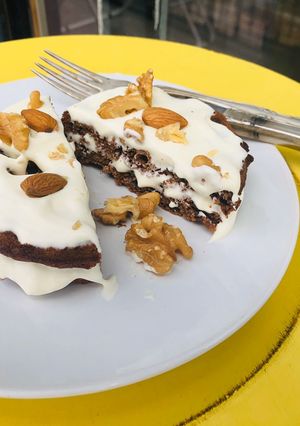 Una foto de Keto -Waffles tipo oreo 😊😊