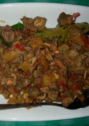 Foto resep Sambal Goreng Ati ampela(tanpa Pete)