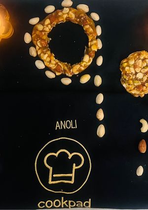 A picture of Jaggery Nuts Chikki ❤️Healthy and Energetic Feast in just 15 minutes ❣️.