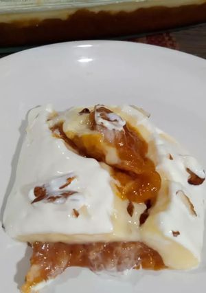 A picture of Khubani ka meetha.