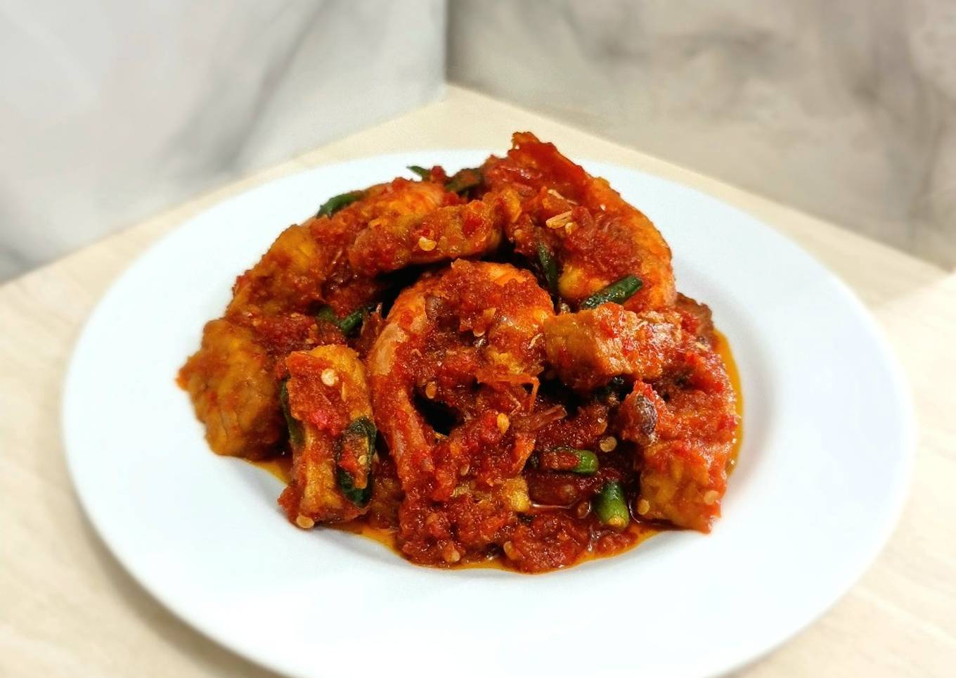 37. Sambel Goreng Udang Tempe