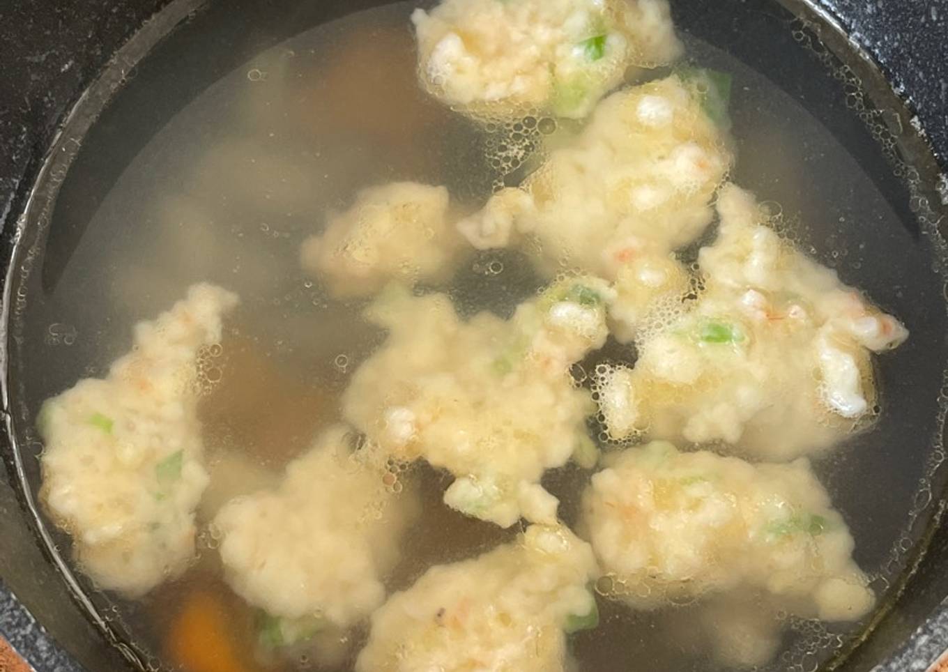 Sop bola udang