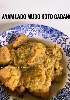 Foto resep Ayam Lado Mudo Koto Gadang