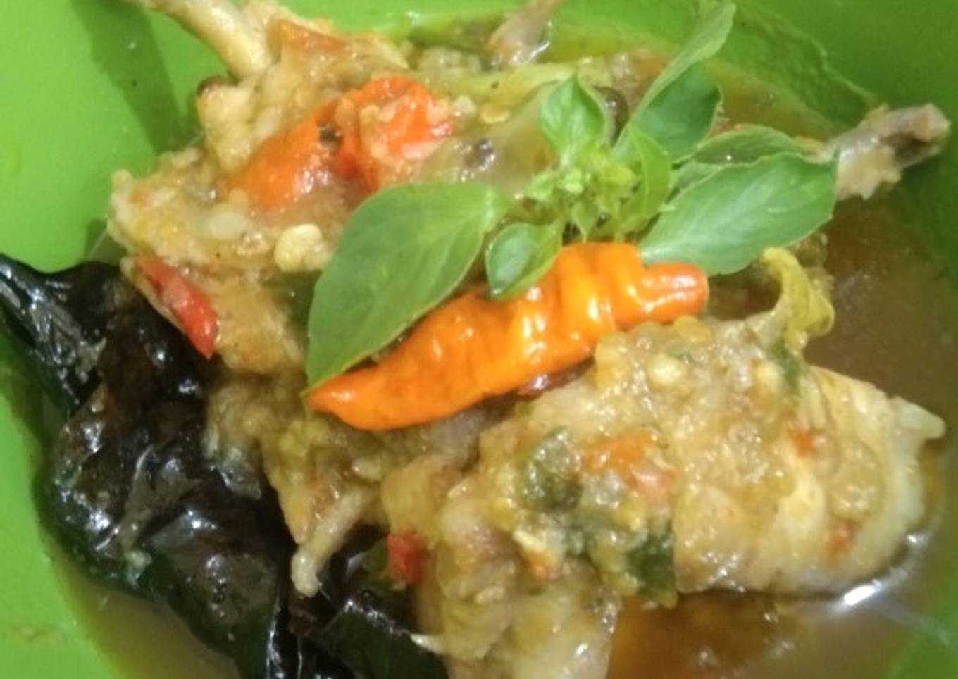 Sayap Ayam Mercon Cabe Ijo
