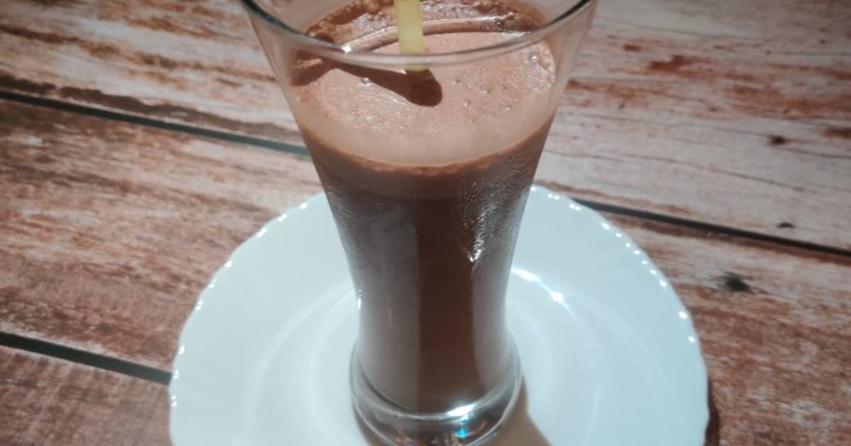 CHOCOLATE SOY MILK SHAKE.. Recipe by rama Cookpad
