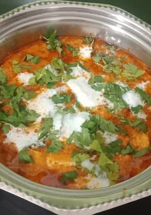 પનીર મખનવાલા (Paneer Makhanwala Recipe In Gujarati) રેસીપી મુખ્ય ફોટો