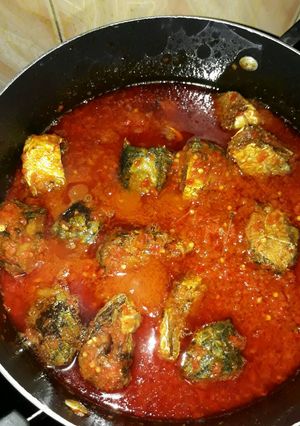 A picture of Fried Fish Stew.