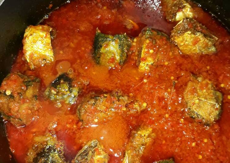 Recipe of Perfect Fried Fish Stew